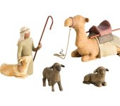 Creative Christmas Hand Drawn Sculpture Decor Of The Statue Of The Nativity Of Jesus As A Xmas Gift jesus nacimiento natividad