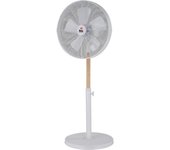 Ventilador de Pie FM NP140 50W Madera Oscilante