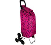 COSHANO Carro de la Compra Plegable para Subir Escalerascon, Carrito del Mercado 6 Ruedas, Bolsa Impermeable de 44L litros