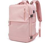 Mochila Viaje Cabina Avion ,Mochila Cabina Maleta de Cabina Bolsa de Viaje Aplicar para Mochila Ryanair con Orificio de Carga USB y Bolsillo Antirrobo