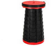 Taburete plegable para acampar Taburete plegable de plástico retráctil Taburete ligero portátil para pesca Barbacoa Al Aire Libre Interior Cocina Carga máxima 150KG