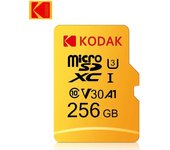 Original KODAK MicroSD Card 64GB 32GB Memori Memory Card C10 TF Micro SD SDXC 128GB 256GB 512GB U3 V30 4K For Phone Drone Camera