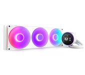 NZXT Kraken Elite 420 RGB LCD Display Blanco Refrigeración Líquida