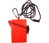 Waterproof Transparent Acrylic Card Cover Women Men Student Bus Card Holder Case Id Card Sleeve Protector With Lanyard Key Ring