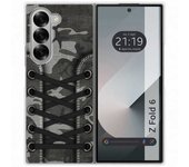 Tumundosmartphone Funda Carcasa Dura para Samsung Galaxy Z Fold 6 5G diseño Zapatillas 15 Dibujos
