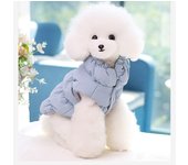 Warm Dog Clothes Vest Soft Cat Dogs Clothing Outfit Pet Puppy Chihuahua Poodle Pug Turtleneck Coat Jacket for Small Medium Dogs