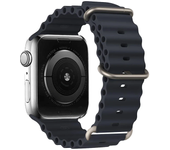 Silicone Strap For watch band 44mm 40mm 49mm 45mm 41mm 38mm accessorie correa bracelet iWatch Ultra 2 series 7 6 5 se 8 9