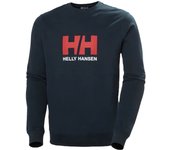Sudadera Azul Helly Hansen HH Logo Crew Sweat Navy