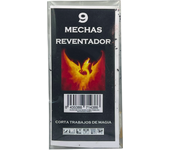 VELÓN 9 MECHAS REVENTADOR: CORTAR Y TUMBAR TRABAJOS DE MAGIA  REVIENTA MAGIA NEGRA, MALDICIÓN, HECHIZOS, MAL DE OJO...
