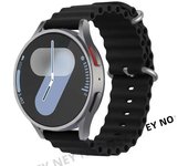 20mm 22mm Silicone Strap for Samsung Galaxy Watch 7 6 5 4 40/44mm 6Classic 43/47mm GearS3 Bracelet for Huawei 3 4Pro GT3/2e Band