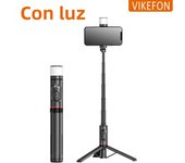 Bluetooth post selfie con trípode inalámbrico plegable y disparador Bluetooth para iPhone 15 14 Samsung S24 S23 monopod para fotografía en vivo