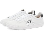 Zapatillas Fred Perry B721 Piel Perforada Blancas para Hombre