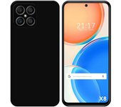 Funda Silicona Gel TPU Negra para Huawei Honor X8