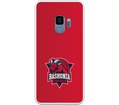 Funda original compatible con Samsung Galaxy S9 - Baskonia fondo rojo
