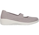 Skechers 158989 Bailarinas deportivas ARYA-LOVE para mujer en marrón arena en textil