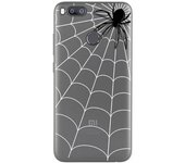 Tumundosmartphone Funda Gel Transparente para Xiaomi Mi 5X / Mi A1 Diseño Araña Dibujos