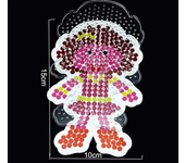 Perler Beads 5mm Hama Bead Children Educational Jigsaw Puzzle Toys DIY Gift Food Grade EVA Fuse Beads 24 Colors 4800 Pieces