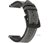 18 24 20mm 22mm Leather Strap for Samsung Galaxy Watch 7/6/5/4 40 44mm Vintage Bracelet for Xiaomi for Redmi Watch 3 Lite/Active