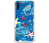 Funda original compatible con Samsung Galaxy A50 - A50s - A30s - Bob Esponja Estrellitas