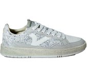 ZAPATILLAS VINTAGE DE MUJER VICTORIA SMASH-GLITTER PLATA 8806110