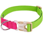 Arnés para Perros Verde - Correas de Nylon para Mascotas - Bulldog Francés - Chihuahua - Yorkies