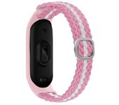 Bracelet for Mi band 7 Strap Elastic adjustable Nylon Braided Miband4 miband 5 correa Wristband xiaomi Mi band 3 5 4 6 strap