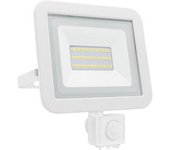 Proyector led con sensor blanco matel 30w