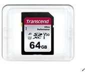 Tarjeta SD Transcend 64GB UHS-I U3 A1 de Ultra Rendimiento