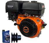 SAKAWA Motor Gasolina 4 Tiempos 390CC 13 CV OHV + Aceite + Polea Motor 25mm