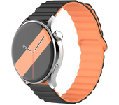20mm 22mm watch strap For Amazfit GTS 4/2/Mini/2e/GTR 3 pro/GTR4/stratos belt Silicone Magnetic Loop bracelet amazfit bip u pro