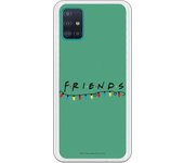Funda original compatible con Samsung Galaxy A51 - Friends Logo Luces
