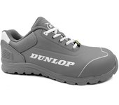 Calzado de seguridad Dunlop MATT GREY, S3- SRL, puntera en fibra de vidrio ligera, transpirable, anti magnética. S3+SRL+ESD puntera anti-golpes, plantilla anti-perforación, suela anti-deslizante, zapatilla de seguridad para el trabajo, cómodo y ligero.