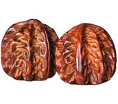 2 unids pequeña hoja sándalo rojo viejo material tallado nogal cuidado de la salud golfista jugar pieza colgante han
