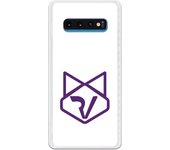 Funda original compatible con Samsung Galaxy S10 Plus - Real Valladolid Trazo Lila