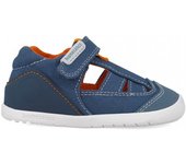 Zapatos primeros pasos bebé niño BIOMECANICS 252195-A556 SANDALIA URBAN PETROL 34524 25V