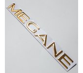 MEGANE Letters Trunk Emblem Car Stickers For Renault MEGANE 1 2 3 4 MK1 MK2 MK3 MK4 RS Exterior Accessories