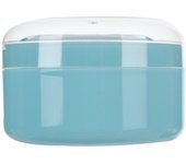 Baby Puff Cool Body Prickly Heat Powde Sub-Bottling Portable Empty Storage Box Container Face Power Makeup Tool