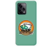 Funda Silicona Líquida Verde para Xiaomi Redmi Note 12 Pro 5G diseño Adventure Dibujos