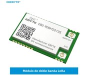 LR1121 LoRa Wireless Module LoRa Spread Spectrum Dual-Band Sub-G 868Mhz 915Mhz 2.4G SMD TCXO CDEBYTE E80-900M2213S SPI RF Module