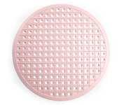 CABLEPELADO Salvaplatos para Fregadero, Protector de Fregadero, Rejilla para Fregadero, Salvaplatos de plástico, Alfombrilla de Fregadero, Tapete para Fregadero, 32 cm diámetro, Rosa