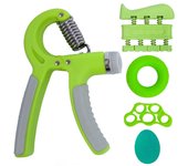Gripper Adjustable R-Type Hand Grip Exercise Countable Strength Exercise Strengthening Pliers Spring Finger Pinch Wrist Expander