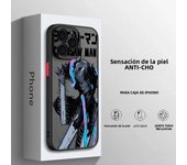Chainsaw Man Art For Apple iPhone 15 14 13 12 11 mini XS XR X 8 7 Pro Max Plus Frosted Translucent Phone Case