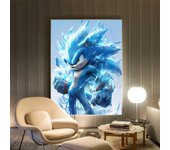 1pc Hot cool cartoon characters Sonic Hedgehogs Poster HD Posters Home Room Bar Cafe Decor Art Wall Painting Picture