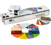 Zebra Technologies 500-PK PVC Cards 30MIL Silver Card