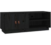 vidaXL Mueble de TV de madera maciza de pino 105x34x40 cm, Mueble de Salon, Mueble TV, Mueble TV salon, Mesa de TV, Mueble tele