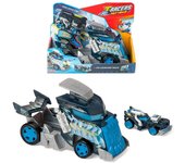 Camión lanzador T-Racers Mix N Race detalles de hielo y vehículo exclusivo