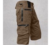 Summer Waterproof Quick Dry Multi-pocket Shorts Men Cargo Shorts Tactical Short Pants Men's Outdoor Clothes Hunting Fishing