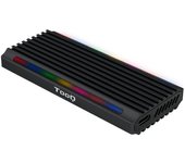 Tooq Caja Externa SSD M.2 NGFF/NVMe USB-C Negro