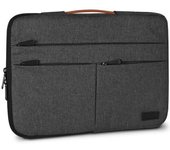 Funda Subblim Air Padding 360 Sleeve para Portátiles hasta 15.6'/ Gris Oscuro