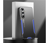 Shock Proof Case For Samsung Galaxy A52 A72 A53 A51 A71 Note S 10 20 4G 5G Plus Ultra Brushed Metal Aluminum Armor Cover Cases